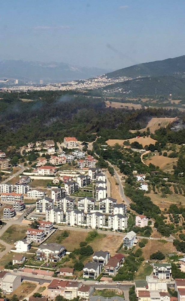 Bursa’daki orman yangını kontrol altına alındı