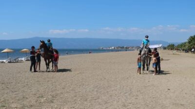 Bursa’nın sahilleri ve piknik alanları atlı jandarma timlerine emanet
