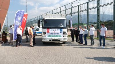 Bursa’nın yardım eli Sırbistan’a uzandı