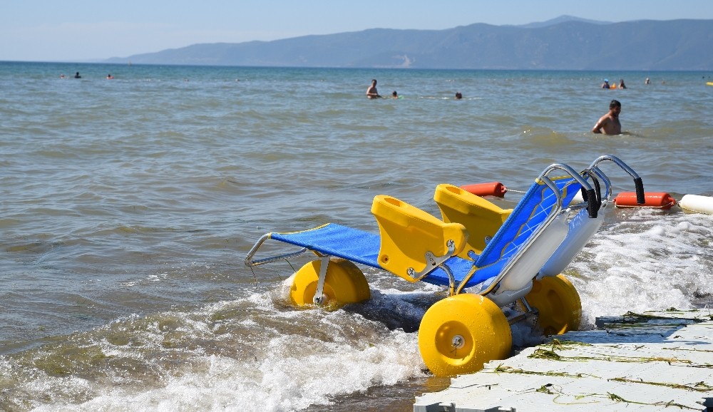 Büyükşehir’den engelsiz plaj Büyükşehir’den engelsiz plaj