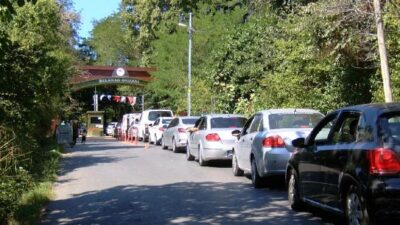 Resmen doldu taştı! Giriş yapan araç sayısı inanılmaz