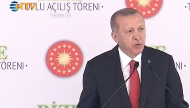 Cumhurbaşkanı Erdoğan’dan Rize’de flaş açıklamalar…