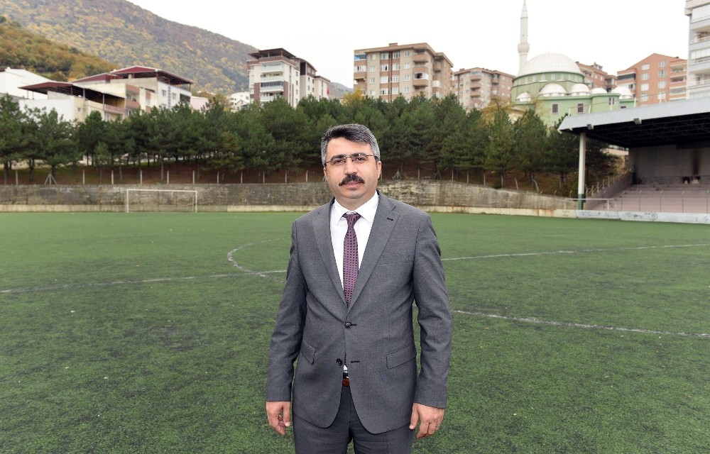 Fidyekızık spor tesisi gün sayıyor Fidyekızık spor tesisi gün sayıyor