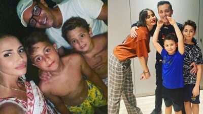 Eski eşler aynı karede