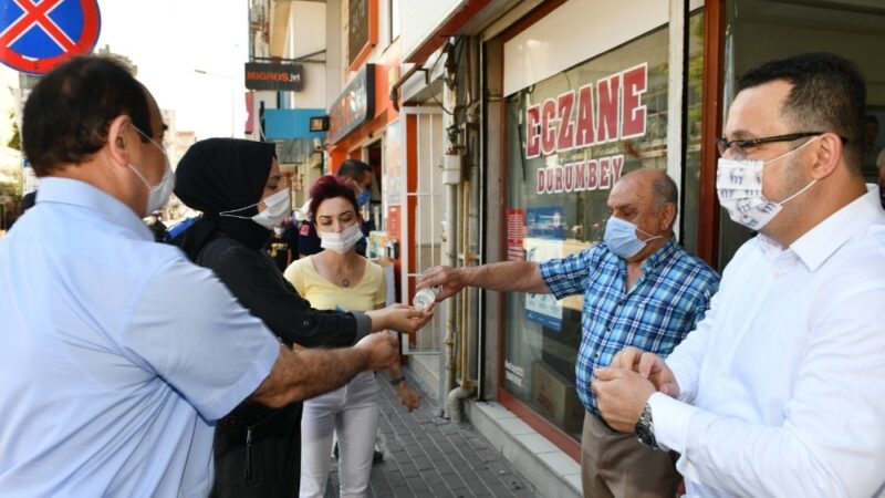 Mustafakemalpaşa’da korona ile mücadele aralıksız sürüyor Koronavirüs ile mücadele konusunda ilk günden itibaren üst düzey tedbirlerin