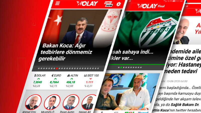 OLAY’ın iOS ve Android uygulaması yenilendi Bursa’nın dünyaya açılan penceresi OLAY'ın İOS ve Android uygulaması güncellendi.