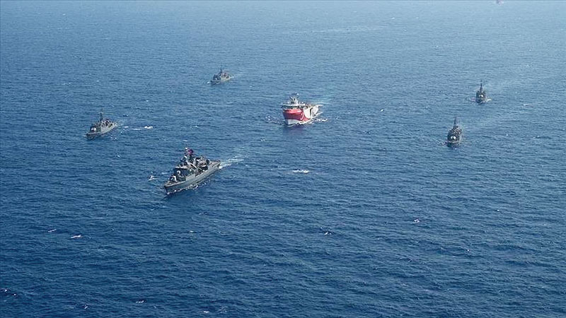 Oruç Reis’e TSK koruması