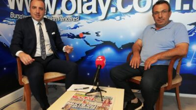 NOSAB Başkanı Erol Gülmez, OLAY Gazetesi Yazarı Mustafa Özdal’ın konuğu oldu