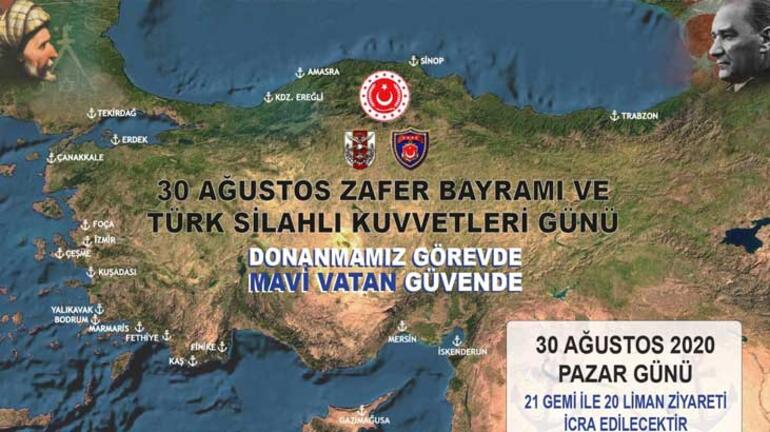 Yarın yapılacak; 21 gemi, 20 liman… Yarın yapılacak; 21 gemi, 20 liman…