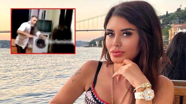 Karısını bayıltana kadar döven adama ateş püskürdü