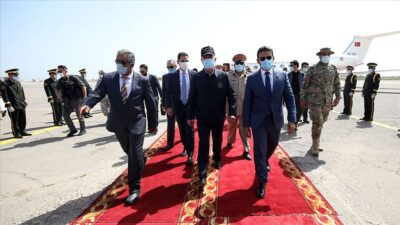 Milli Savunma Bakanı Akar ve Genelkurmay Başkanı Güler Trablus’ta