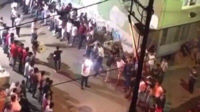 Bursa’da tepki çeken görüntüler! Koronavirüse aldırmadılar