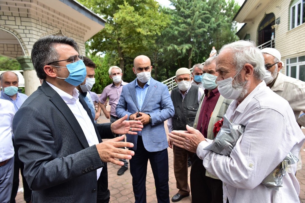 Yılmaz’dan mahalle ziyareti Yılmaz’dan mahalle ziyareti