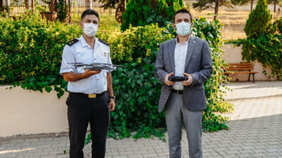 Kestel Belediyesi’nden İlçe Jandarma Komutanlığı’na insansız hava aracı