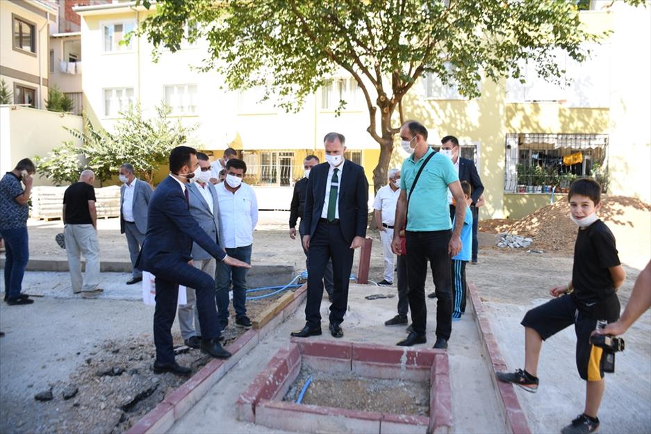 Kemalpaşa Mahallesi’nde otopark yapımı sürüyor Kemalpaşa Mahallesi’nde otopark yapımı sürüyor