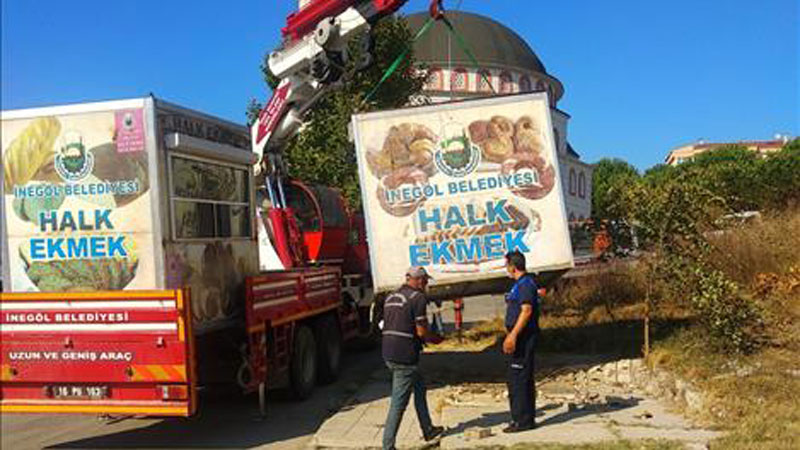 Eski halk ekmek büfeleri kaldırılıyor