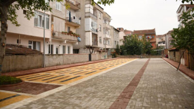 Mezbelelik alan modern otoparka dönüştü