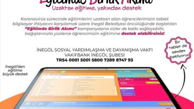 Öğrencilerin tablet ihtiyacı için destek kampanyası başlatıldı