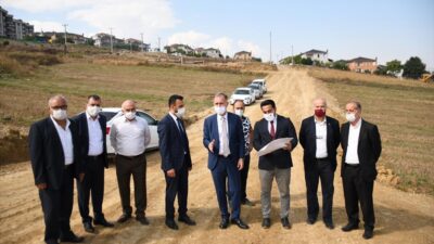 İnegöl’de yeni yol ağları oluşturulmaya devam ediyor