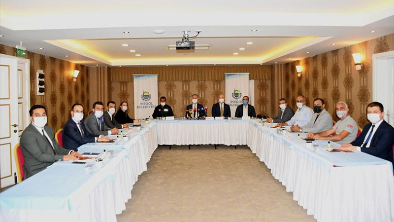 İnegöl’ün 193 maddelik doğal afet eylem planı tamamlandı