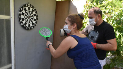 Tüm mahalle kâbusu yaşıyor! Raketlerle ava çıktılar