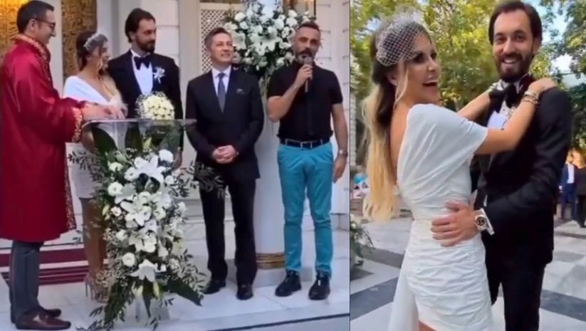 Ünlü oyuncu nikah masasına oturdu Ünlü oyuncu nikah masasına oturdu