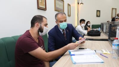 Sınava hazırlanan memur adaylarına moral