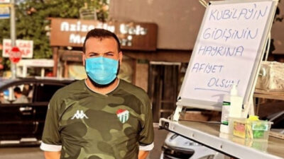 Kubilay gitti, lokma döktürdü