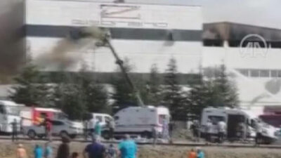 Ankara’da fabrikada korkutan patlama