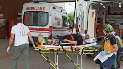 Bursa’da eşini fark etmedi, traktörle bacağının üzerinden geçti