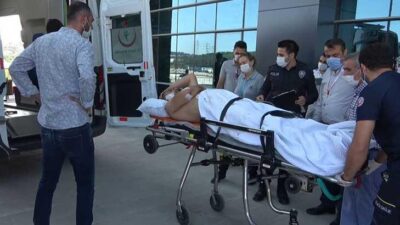 Evinin önünde silahlı saldırıya uğradı