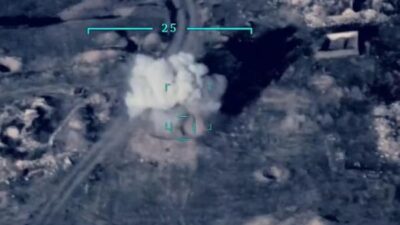 İşte ilk görüntü: Ermenistan hedefleri böyle vuruldu