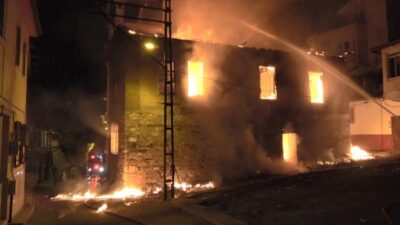 Bursa’da yangın paniği