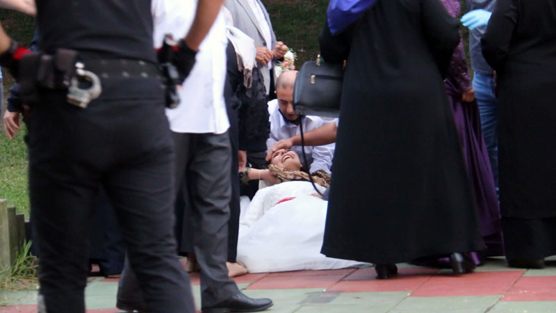 Nikahta ortalık karıştı! Gelin fenalaştı