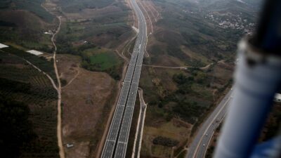 Bursa’da jandarmadan helikopterli trafik denetimi