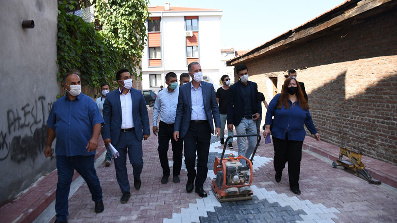 İnegöl’de çıkmaz sokaklar açılıyor