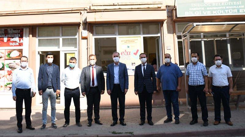 8 mahallede EBA destek noktası oluşturuldu 8 mahallede EBA destek noktası oluşturuldu