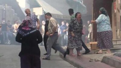 Büyük panik yaşadılar! Gözyaşları içinde izlediler