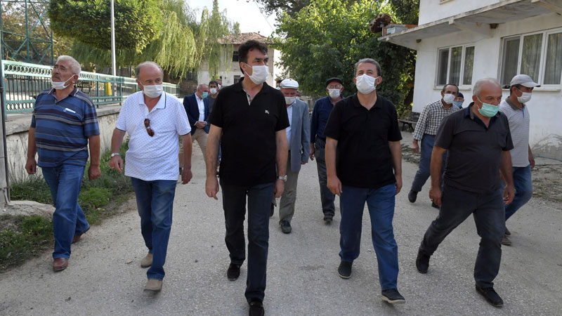 Merkezden kırsala hizmet yağmuru