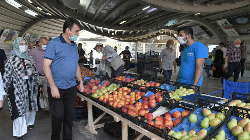 Bursa’nın 17 ilçesinde üretilen ürünlerin doğrudan tüketiciyle buluştuğu ilk ve