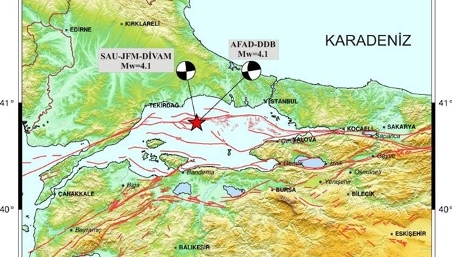 Marmara Denizi’ndeki depremle ilgili flaş açıklama