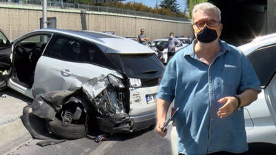 Ünlü gurme trafik kazası geçirdi