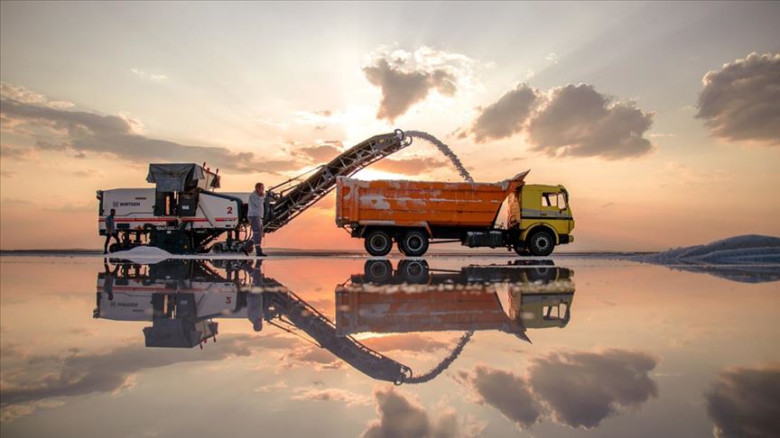 Konya’dan 60 ülkeye tuz ihracatı