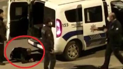 Bursa’da hareketli anlar! Polisten kaçtı, tabancasını göle attı…