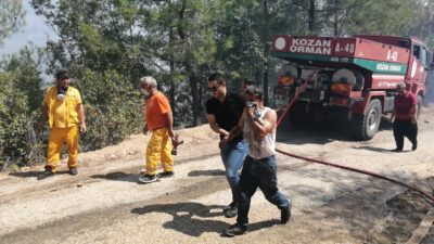 Adana’daki orman yangını kontrol altına alındı