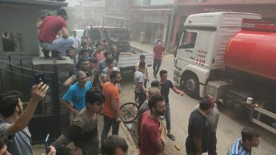 Görüntüler Bursa’dan! Koronayı hiçe saydılar…