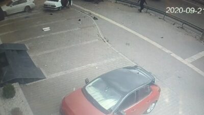 Yok böyle talihsizlik! Bursa bozulan araçlarını çalıştırmak için iterken…