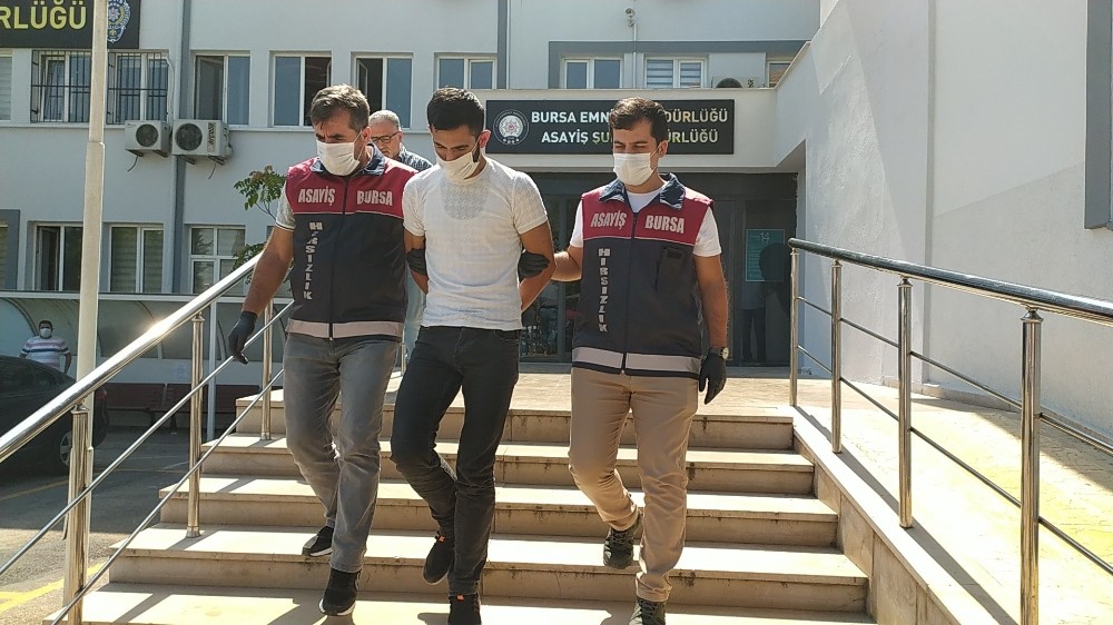 Bursa’da suç makinesi yakayı ele verdi Bursa’da suç makinesi yakayı ele verdi