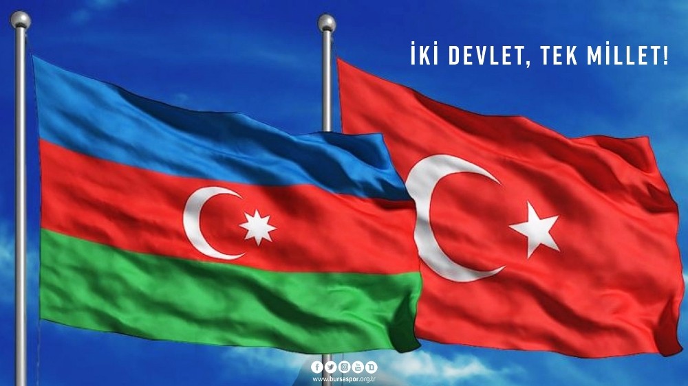 Bursaspor’dan Azerbaycan mesajı