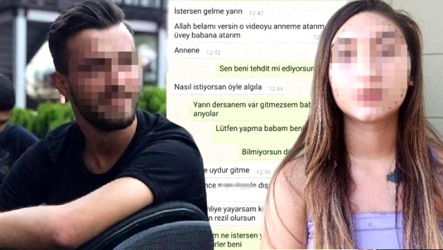 Mide bulandıran olay! Birlikte olduğu anları kaydedip…
